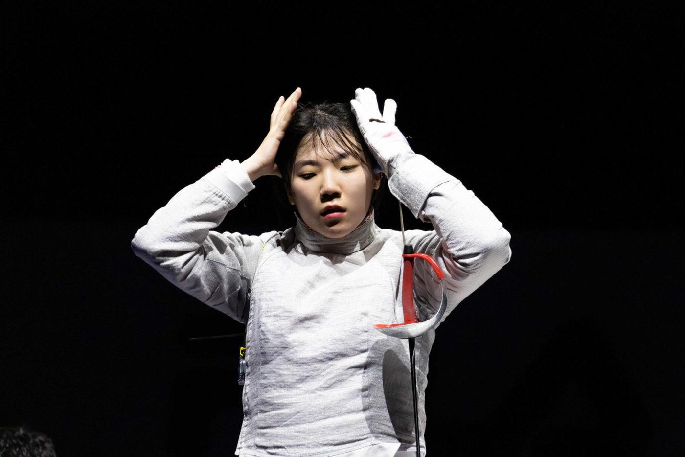 본문 이미지 - 펜싱 여자 사브르 국가대표 전하영. (넥스트크리에이티브 제공)