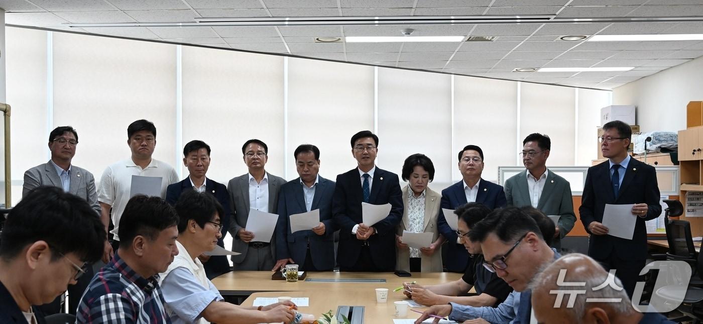 본문 이미지 - 전북 완주군의회가 이원택 전북지사 당선인의 '임기 내 완주·전주 통합 추진 중단' 발언에 대해 환영의 뜻을 밝혔다.(의회 제공. 재판매 및 DB금지)2026.6.11/뉴스1