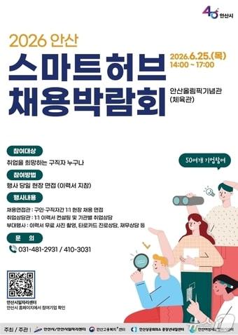 본문 이미지 - 스마트허브 채용박람회.(안산시 제공)