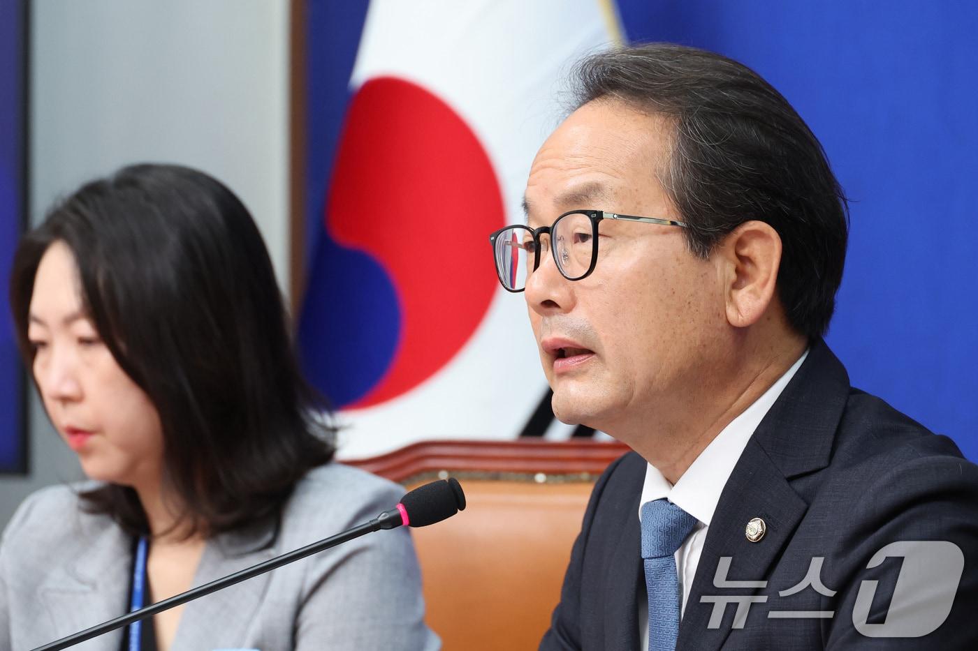 본문 이미지 - 강준현 더불어민주당 수석대변인. ⓒ 뉴스1 신웅수 기자
