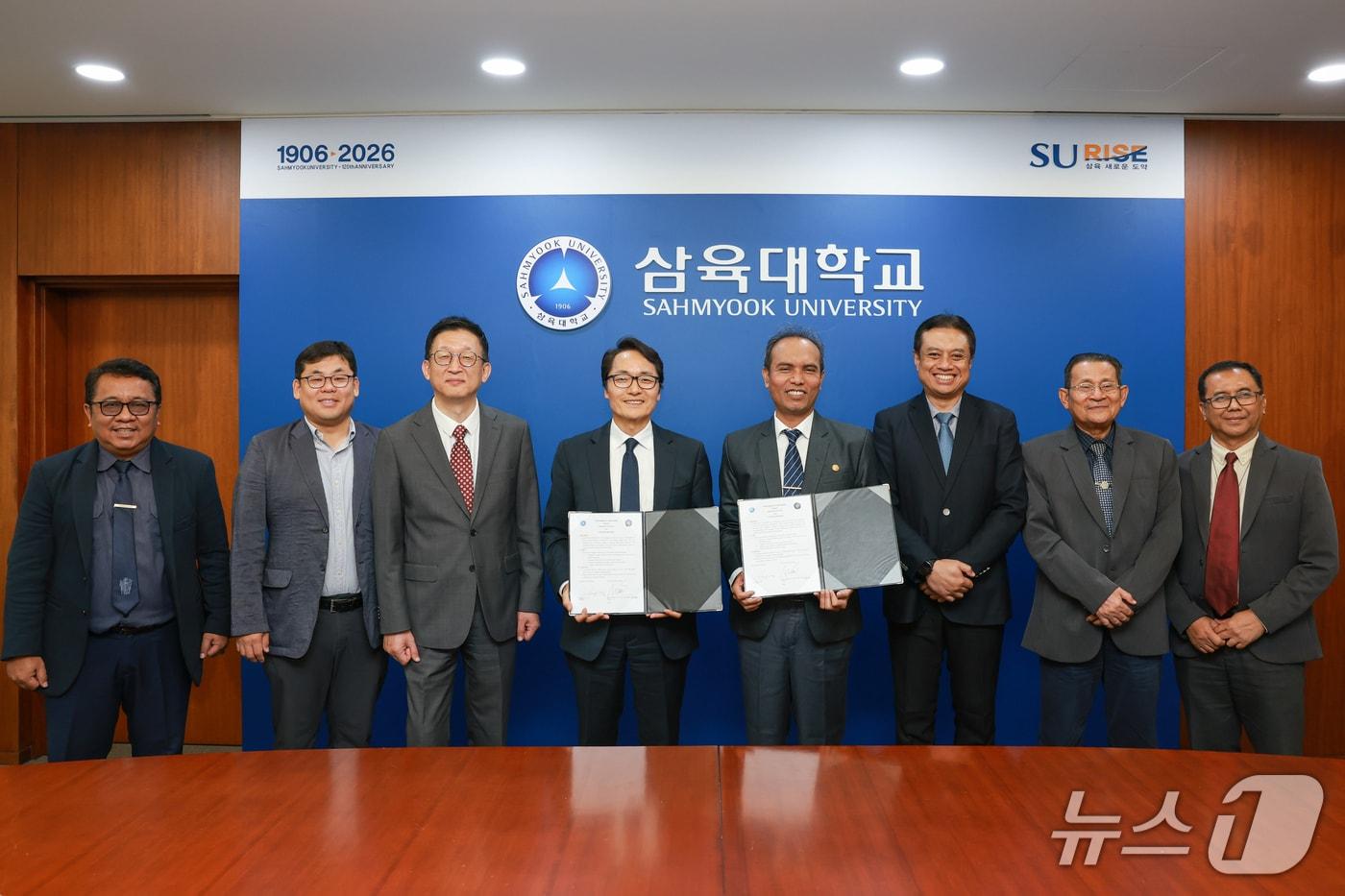 본문 이미지 - 삼육대는 인도네시아 브라위자야 대학교와 국제교육 및 상호 이해 증진을 위한 업무협약(MOU)을 체결했다고 12일 밝혔다.