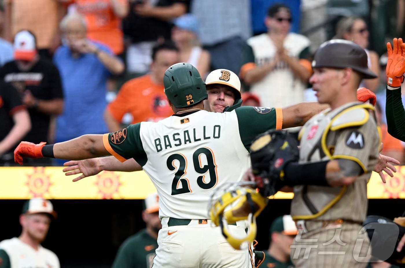 본문 이미지 - MLB 샌디에이고가 볼티모어에 패했다.ⓒ AFP=뉴스1