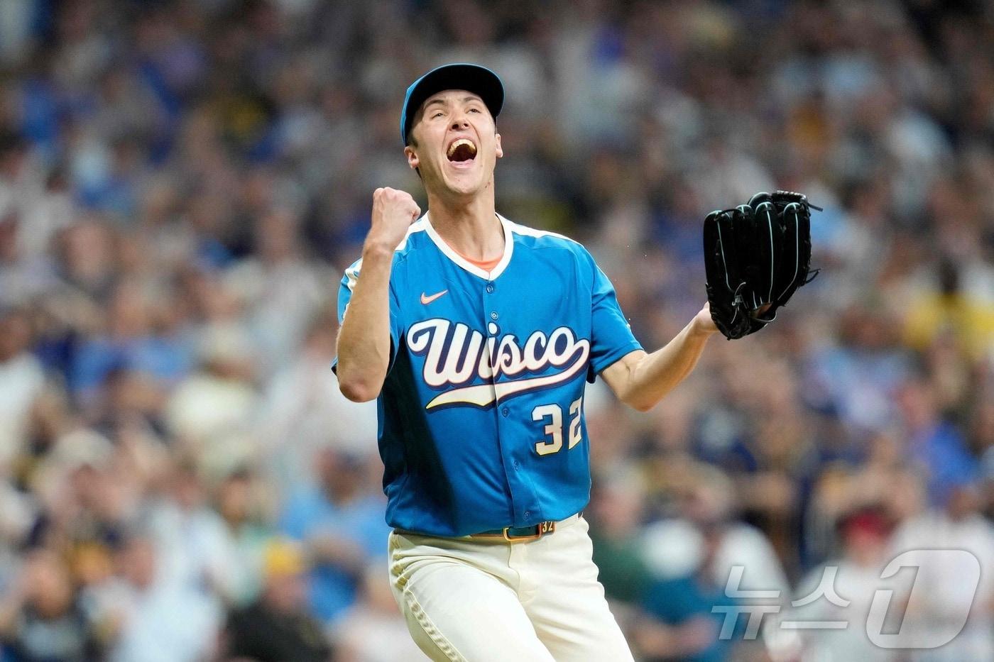 본문 이미지 - MLB 밀워키 투수 제이콥 미저라우스키. ⓒ AFP=뉴스1