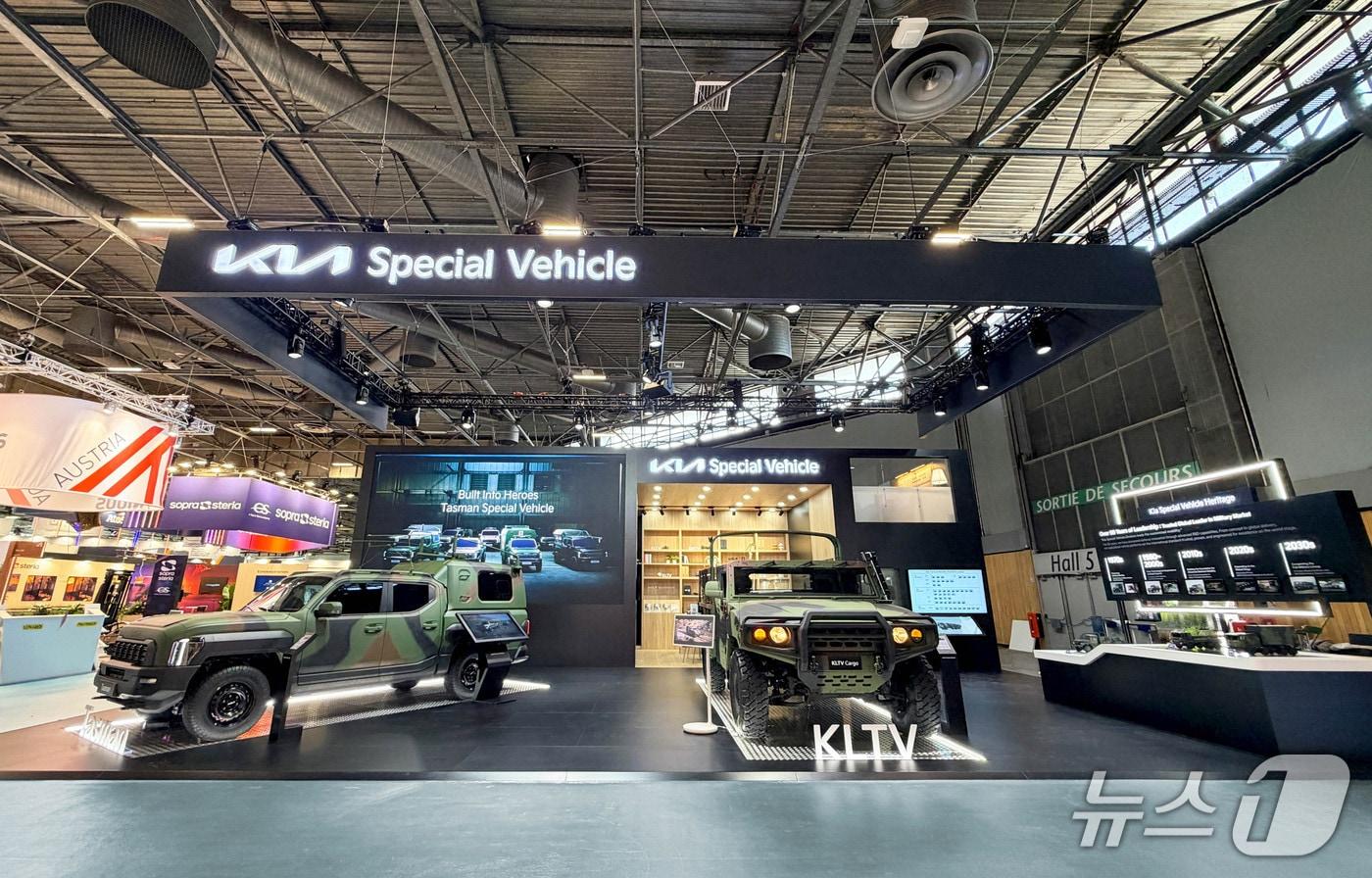 본문 이미지 - 'Eurosatory 2026' 기아 전시관