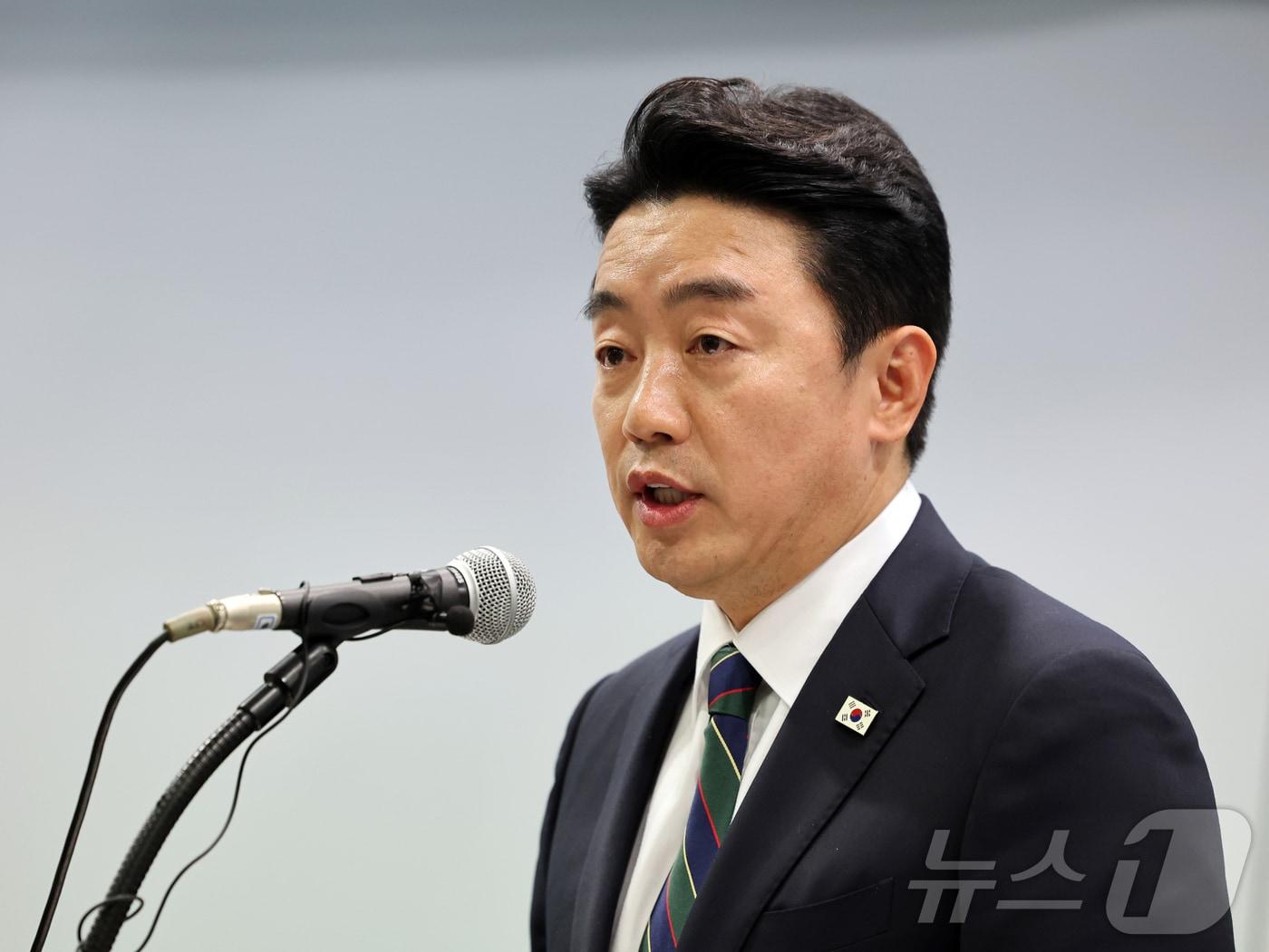 본문 이미지 - 강훈식 대통령 비서실장.2026.6.15 ⓒ 뉴스1 황기선 기자