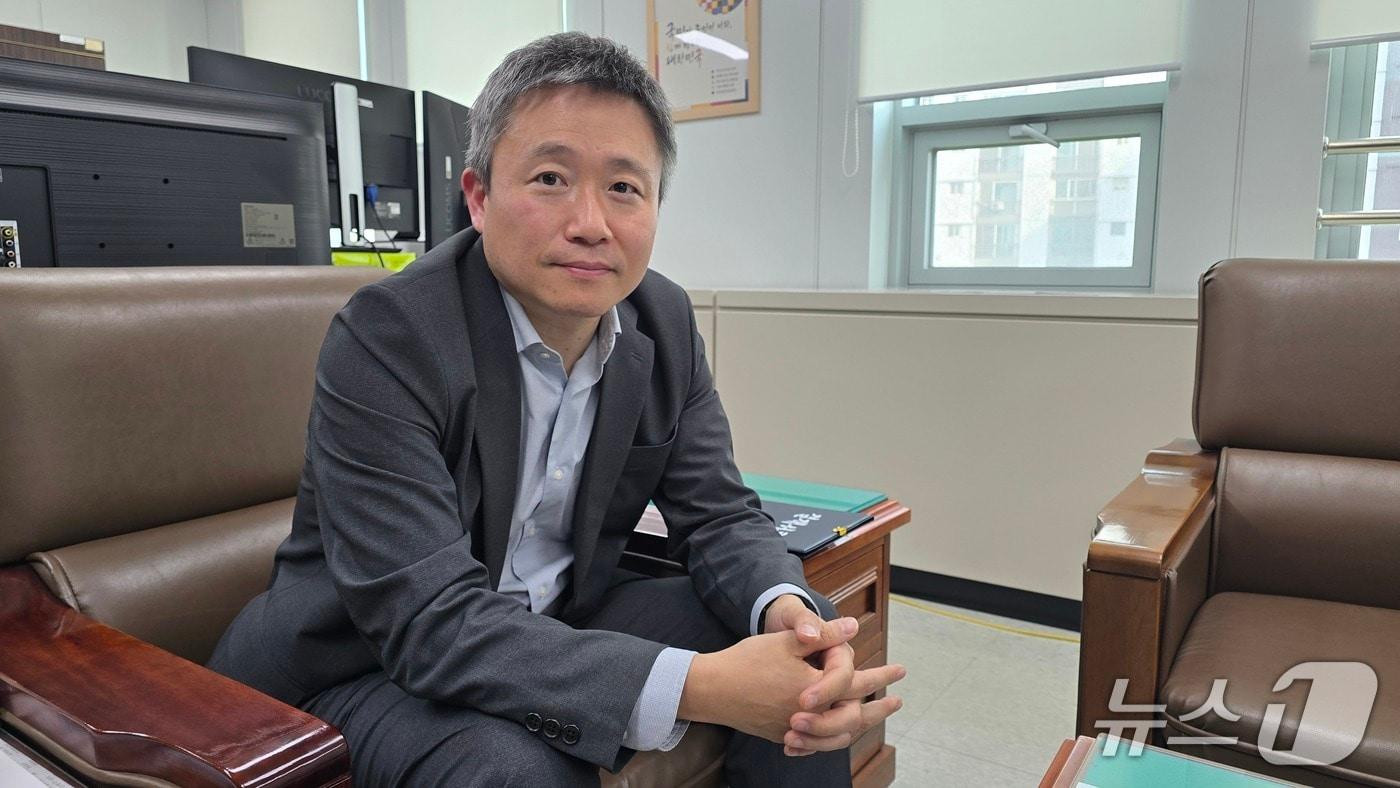 본문 이미지 - 김용제 서울남부지검 가상자산범죄 합동수사부 부장검사./뉴스1 ⓒ News1 윤주영 기자