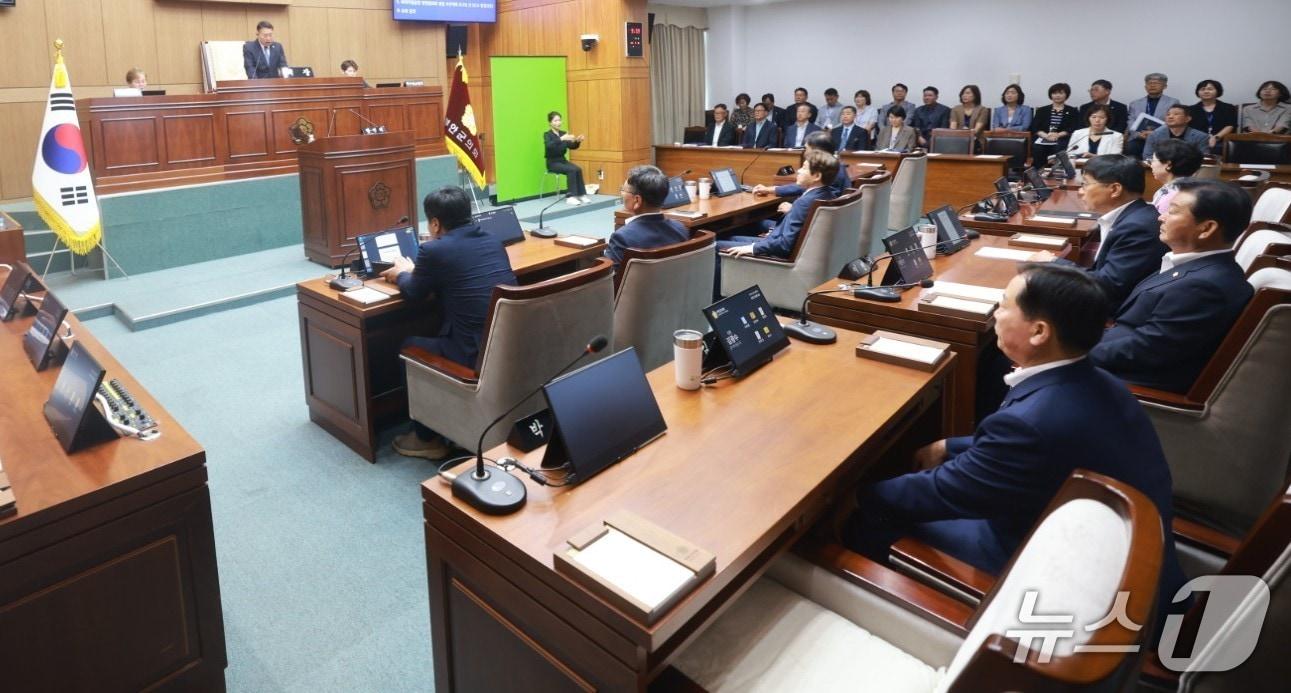 본문 이미지 - 전북 부안군의회는 16일 제371회 임시회 열고 18일까지 조례안 등을 심의 의결한다./뉴스1