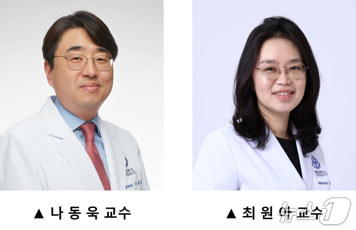 본문 이미지 - 연세대 세브란스병원은 나동욱 재활의학과 교수(왼쪽)와 최원아 강남세브란스병원 호흡재활센터 교수 등이 뇌 신호로 로봇을 제어하고 로봇의 감각을 다시 뇌로 전달하는 기술 개발에 착수한다고 16일 밝혔다.(연세대 세브란스병원 제공)