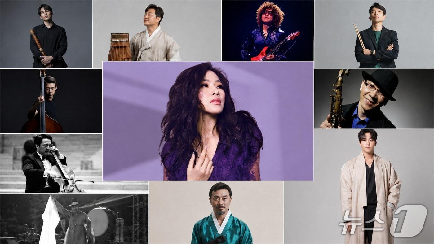 본문 이미지 - 총연출과 음악감독은 재즈 보컬리스트 웅산이 맡는다. 웅산은 2008년 한국대중음악상에서 재즈 앨범상과 최우수 재즈 노래상을 함께 받았고 뉴욕 블루노트, 도쿄 빌보드 라이브 등 아시아·북미 재즈 무대에서 활동해왔다.