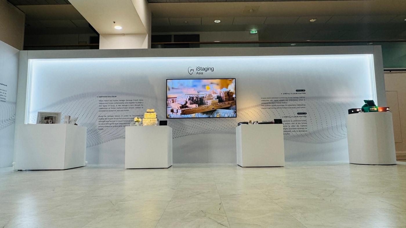 본문 이미지 - 한불수교 140주년 파리 부스 현장사진 (채율 제공)
