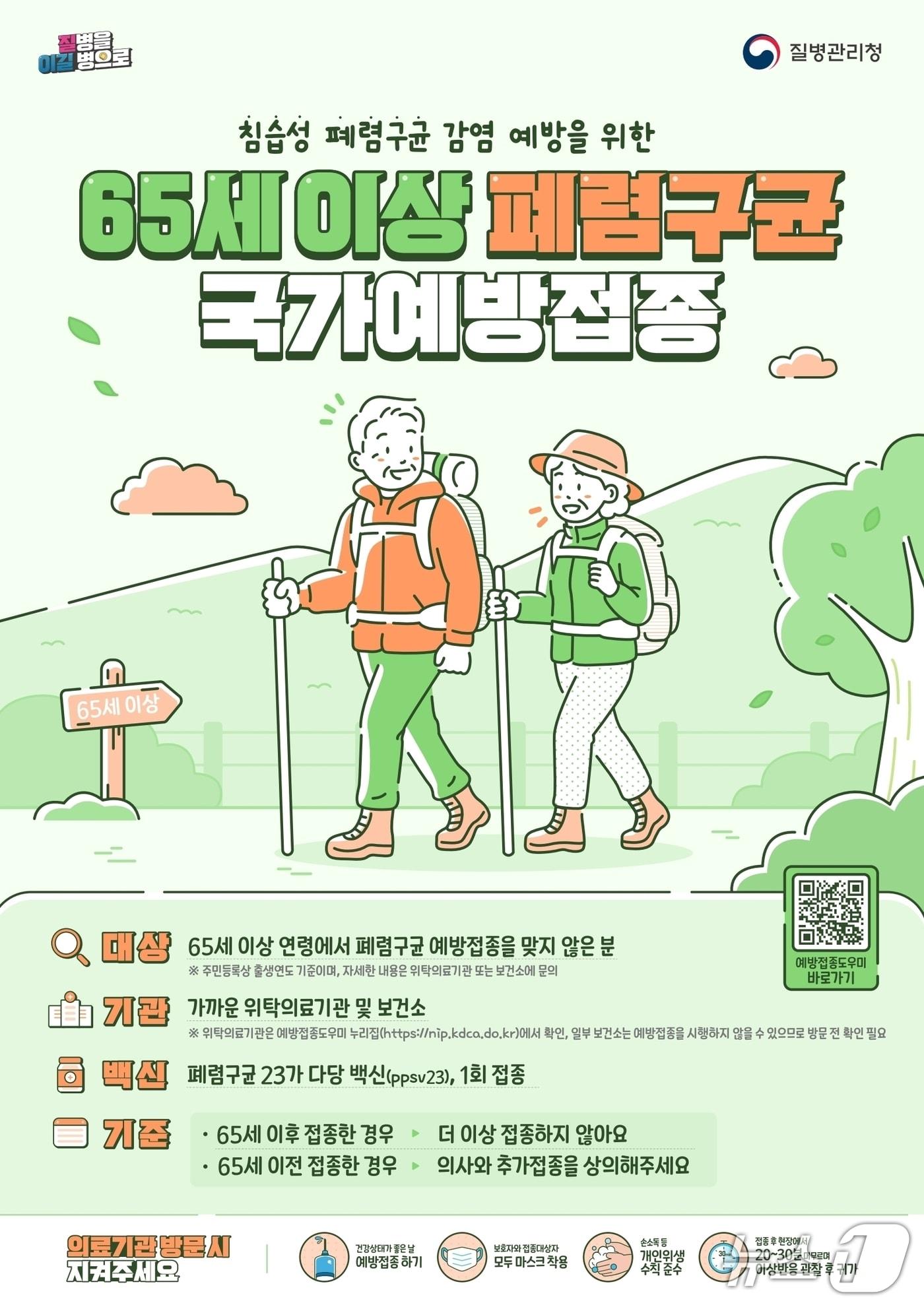 본문 이미지 - 어르신 폐렴구균 예방접종 지원.(성북구 제공)