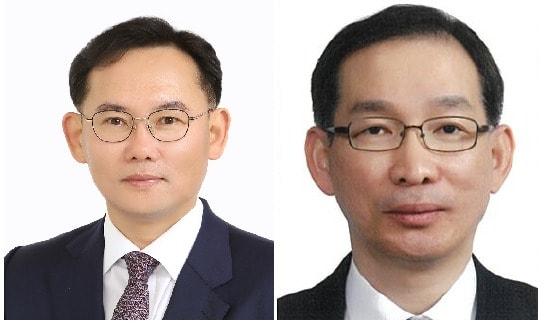 본문 이미지 - 강종석 경영기획본부장, 김경한 전략투자본부장.(한미전략투자공사 제공)