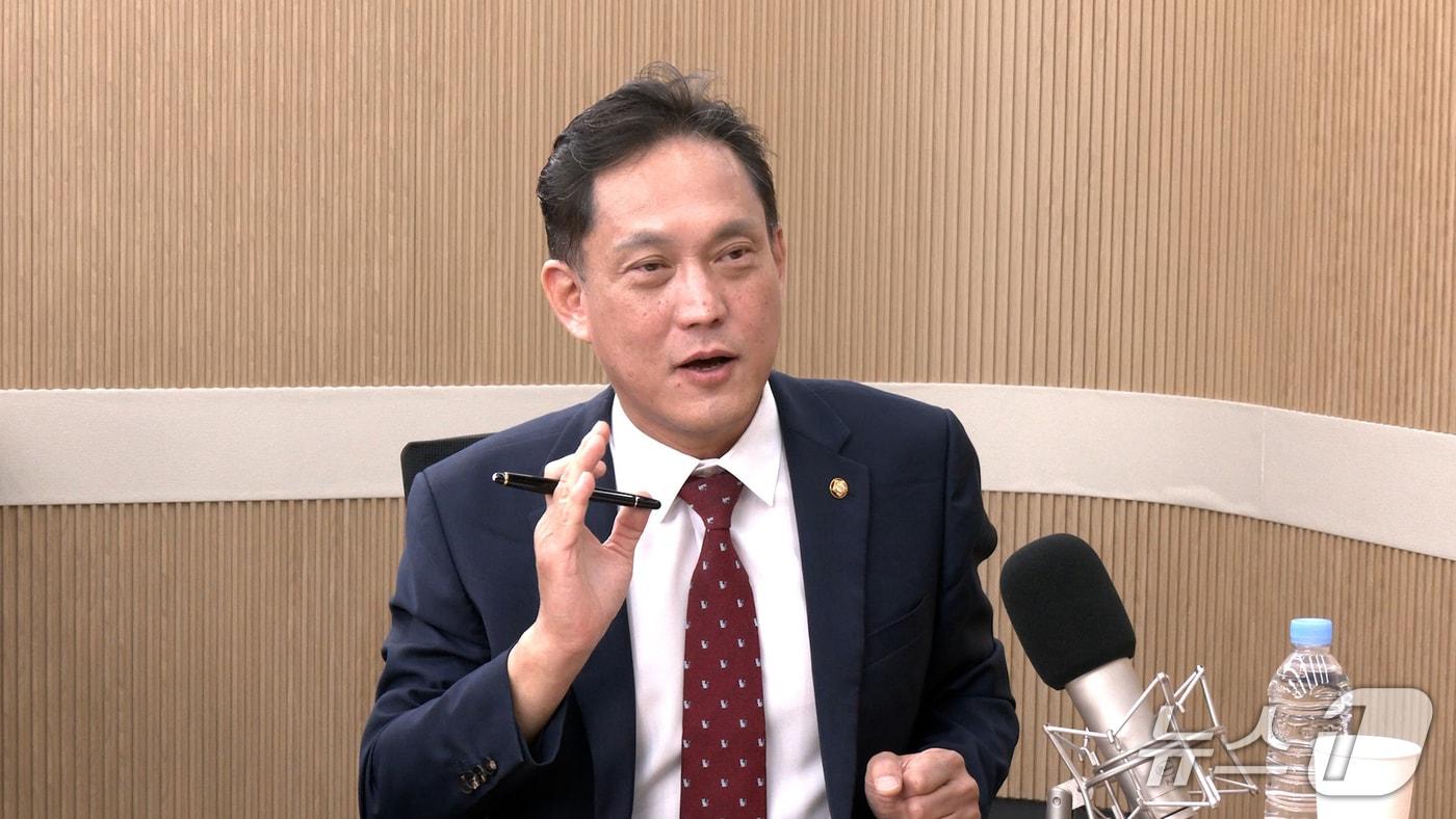 본문 이미지 - 뉴스1TV '팩트앤뷰'에 출연한 김태규 국민의힘 의원. 2026.6.18./뉴스1