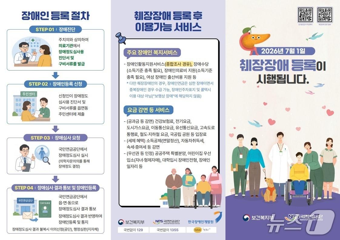 본문 이미지 - 췌장 장애 등록 홍보물.(시흥시 제공)