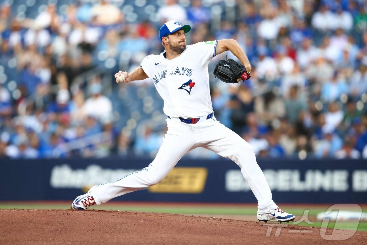 본문 이미지 - MLB 토론토 슈어저가 부상자명단에 올랐다. ⓒ AFP=뉴스1