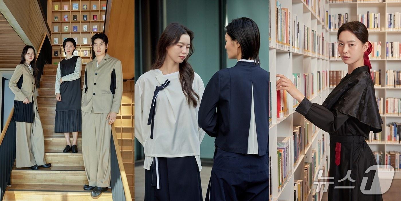 본문 이미지 - 문화체육관광부와 한국공예·디자인문화진흥원이 '2026년 한복근무복 디자인 개발' 사업을 맡을 디자이너 3명을 최종 선정했다. 선정된 디자이너들은 6개월 동안 '조리 및 음식 서비스직'에 맞는 한복근무복 45종 이상을 개발한다.