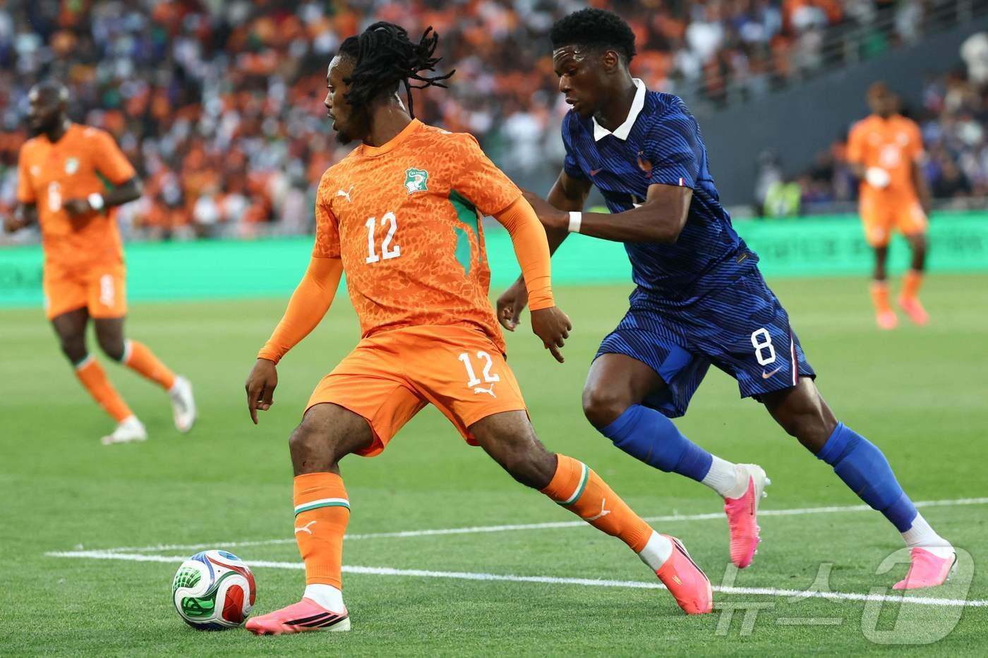 본문 이미지 - 코트디부아르 대표팀의 엘리예 와히. ⓒ AFP=뉴스1