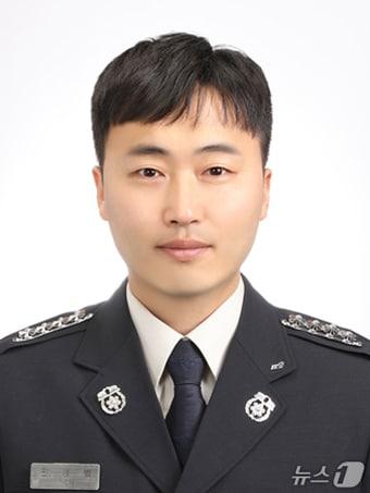 본문 이미지 - 강원 동해소방서 천곡119안전센터 소속 원성범 소방장.(동해소방서 제공, 재판매 및 DB금지)