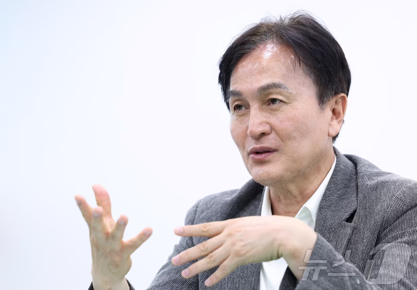 본문 이미지 - 류삼영 서울 동작구청장 당선인이 19일 서울 동작구청에 마련된 인수위 사무실에서 뉴스1과 인터뷰를 하고 있다. ⓒ 뉴스1 김성진 기자