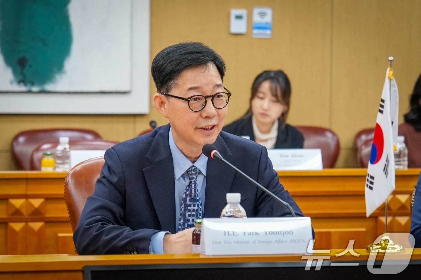 본문 이미지 - 박윤주 외교부 1차관 (외교부 제공. 재판매 및 DB금지)