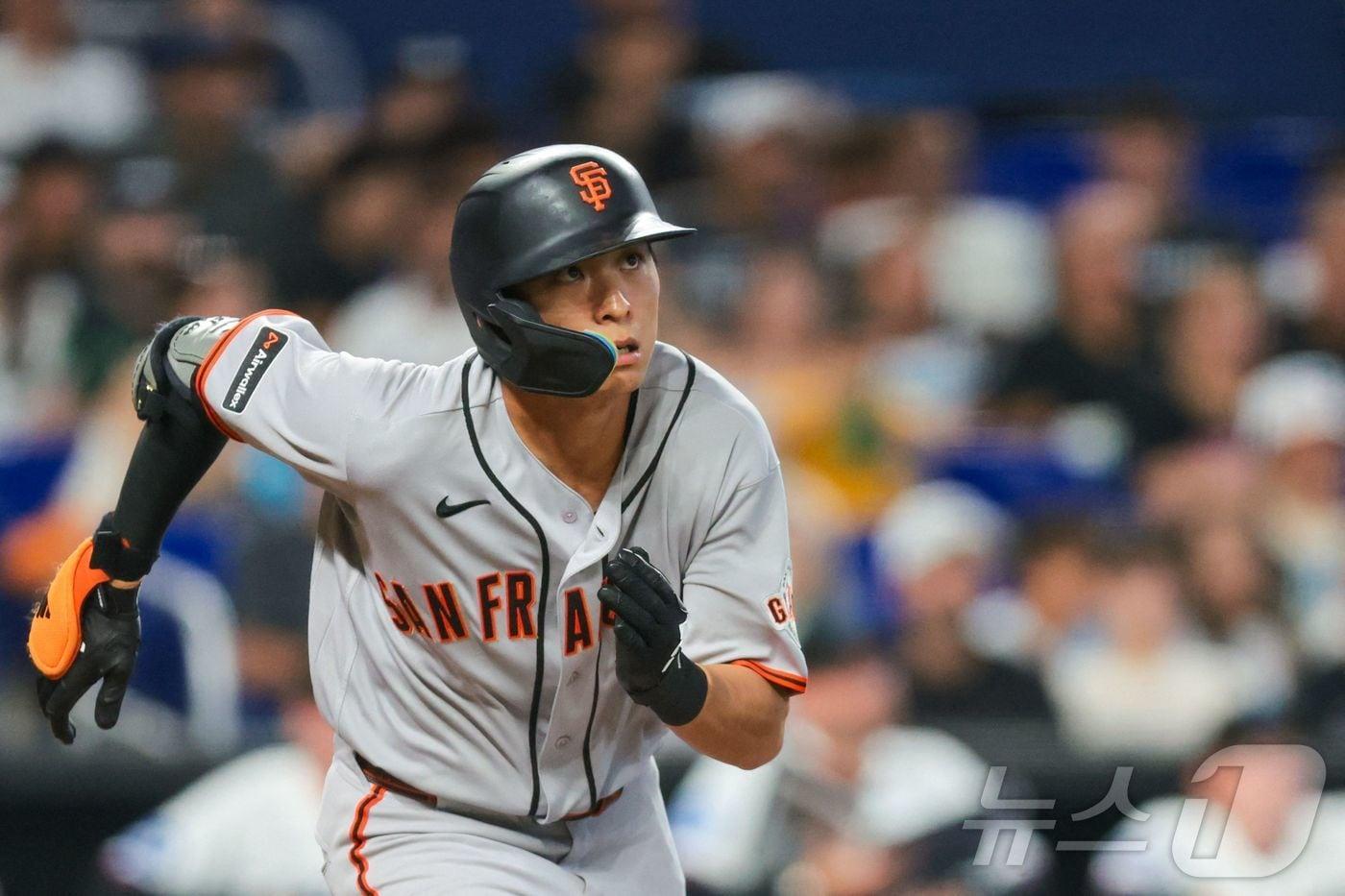 본문 이미지 - MLB 샌프란시스코 이정후. ⓒ AFP=뉴스1