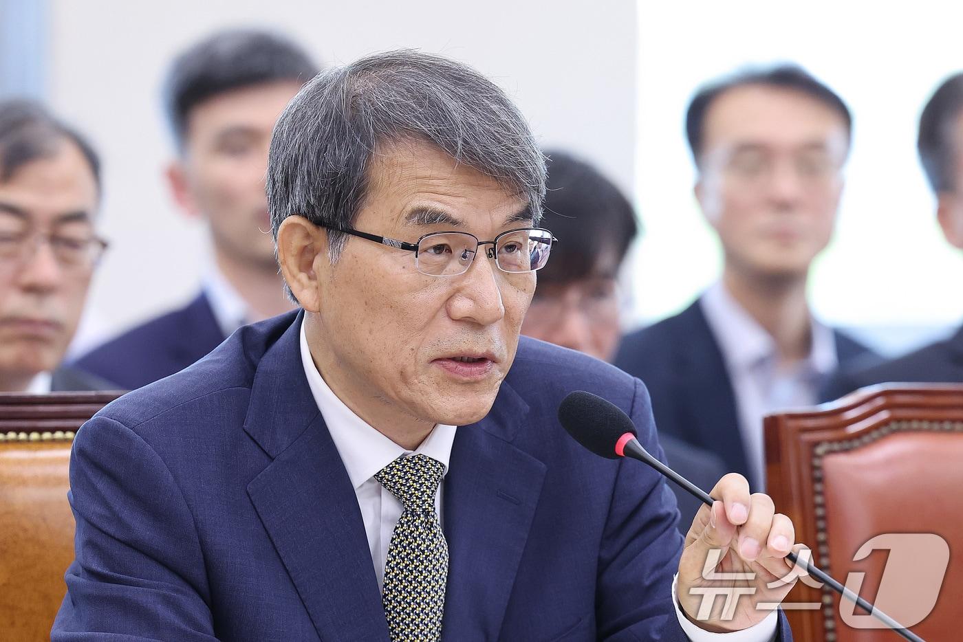 본문 이미지 - 노태악 전 중앙선거관리위원장(전 대법관). 2026.6.23 ⓒ 뉴스1 신웅수 기자