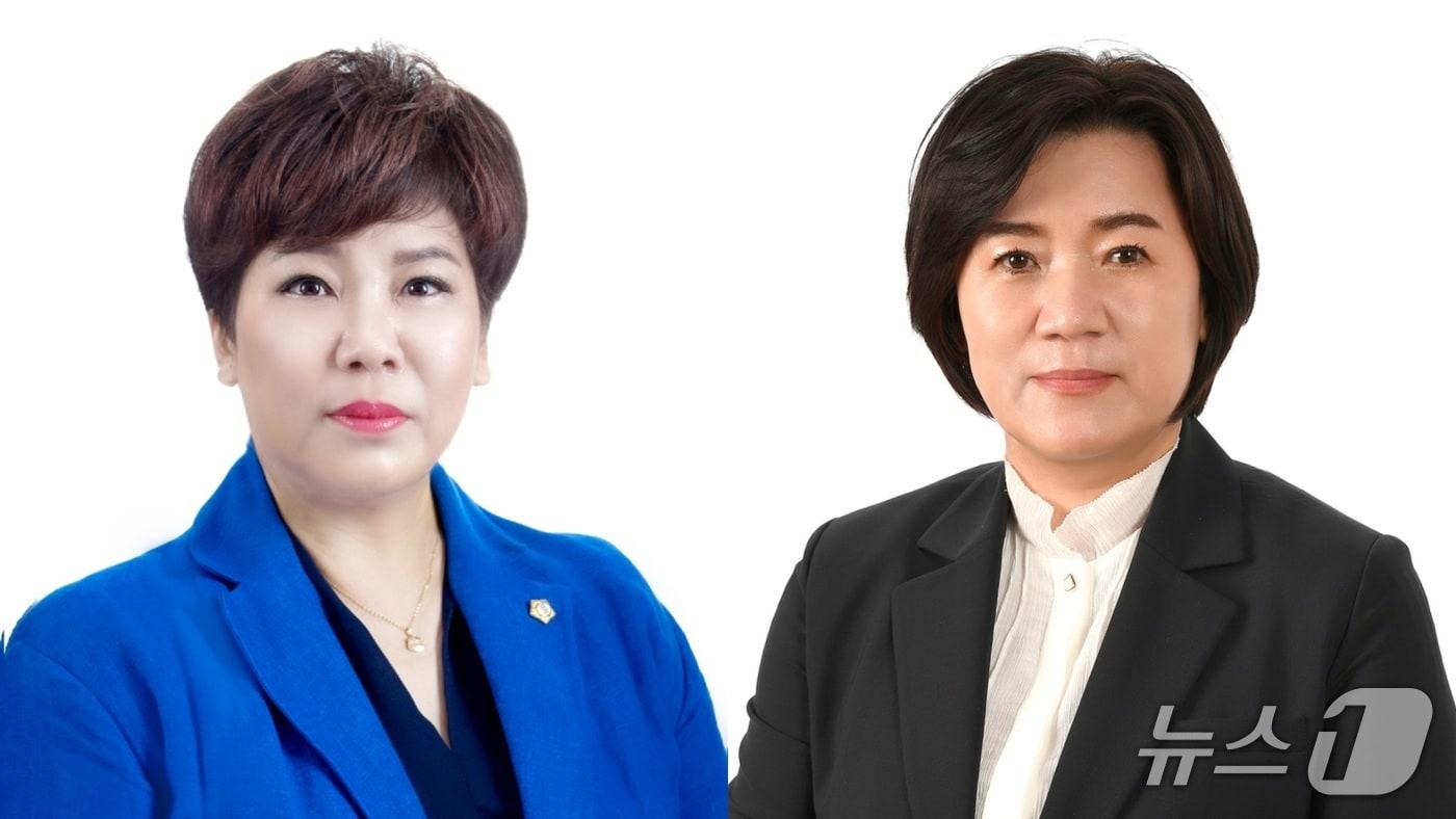 본문 이미지 - 더불어민주당 박인서 당선인(왼쪽), 국민의힘 이양임 당선인.(울산 남구의회 제공. 재판매 및 DB금지)/뉴스1