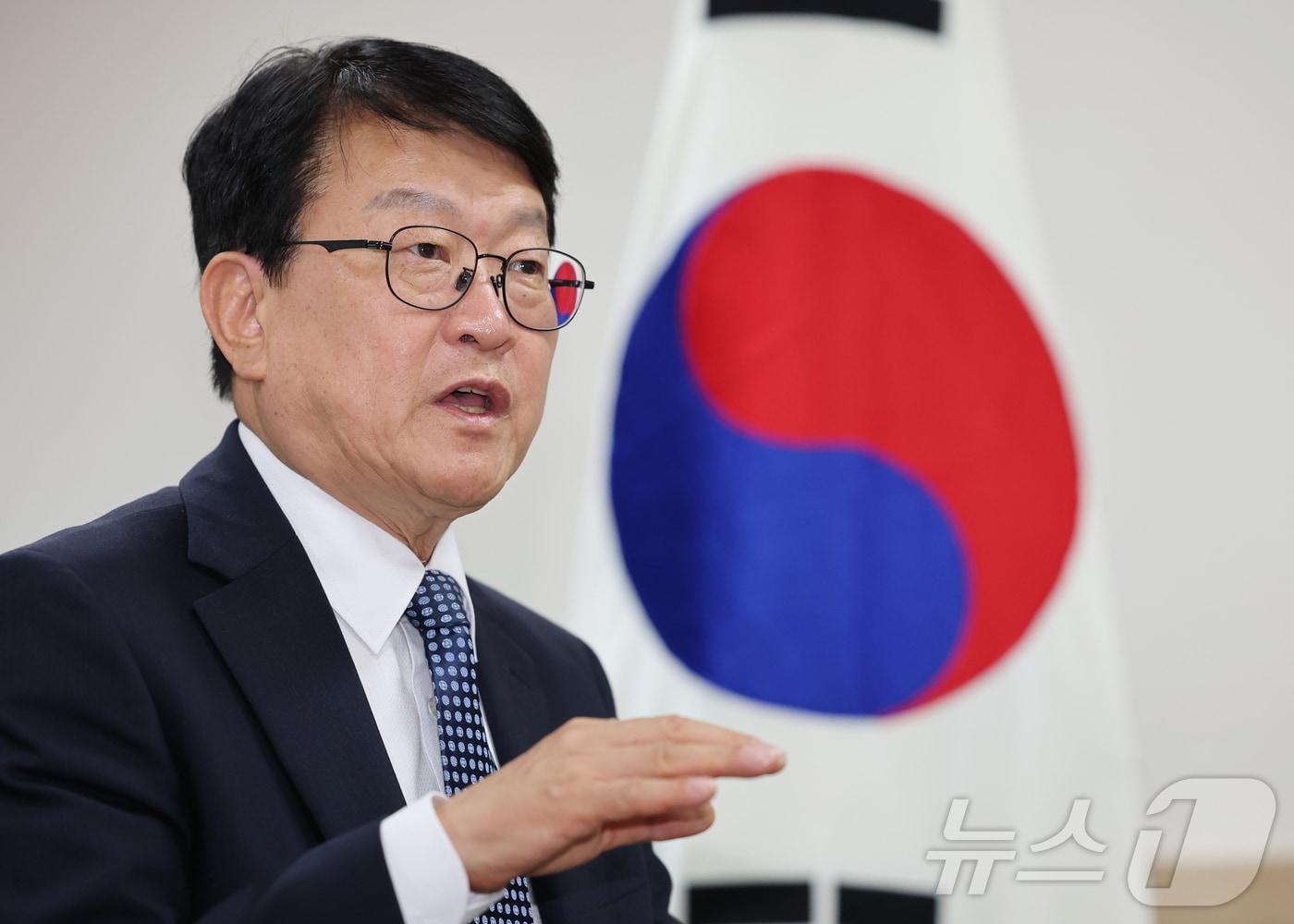 본문 이미지 - 오석진 대전시교육감 당선인. 2026.6.24 ⓒ 뉴스1 김기태 기자