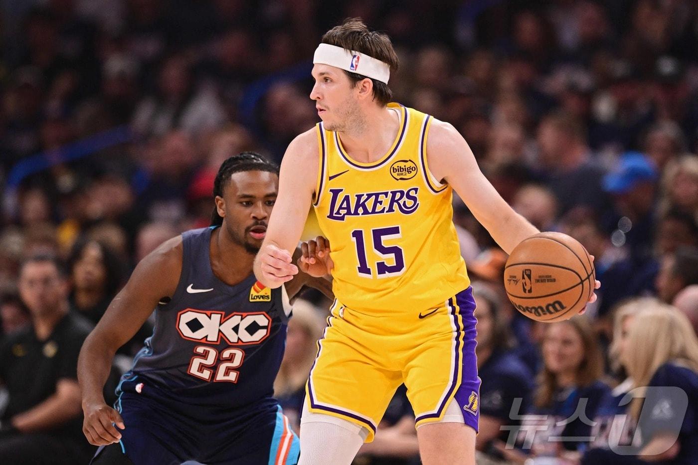 본문 이미지 - NBA 레이커스 오스틴 리브스.ⓒ AFP=뉴스1