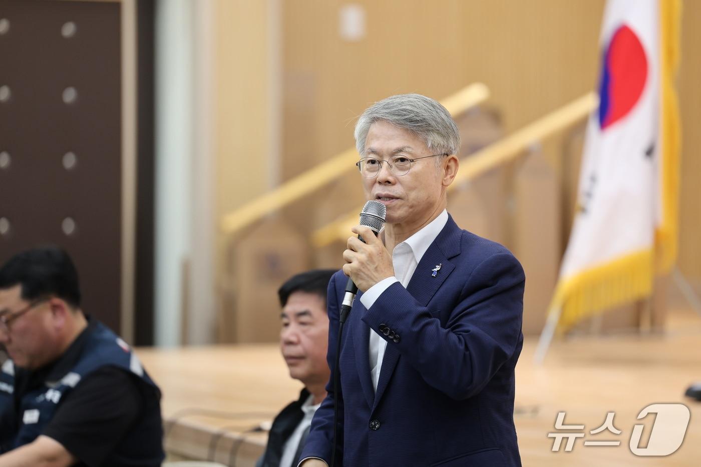 본문 이미지 - 민형배 전남광주통합특별시장 당선인 시민과의 대화.(전남광주대전환기획위원회 제공. 재판매 및 DB금지) 2026.6.25/뉴스1