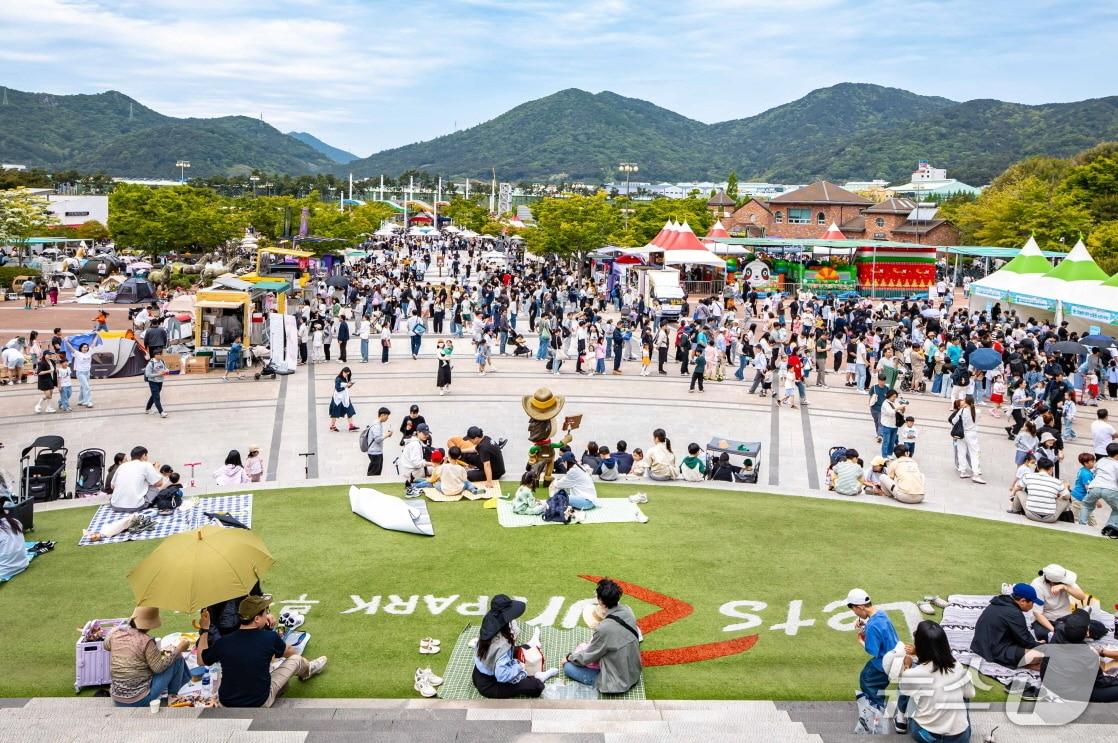 본문 이미지 - 렛츠런파크 부산경남 공원 전경.(렛츠런파크 부산경남 제공. 재판매 및 DB금지)
