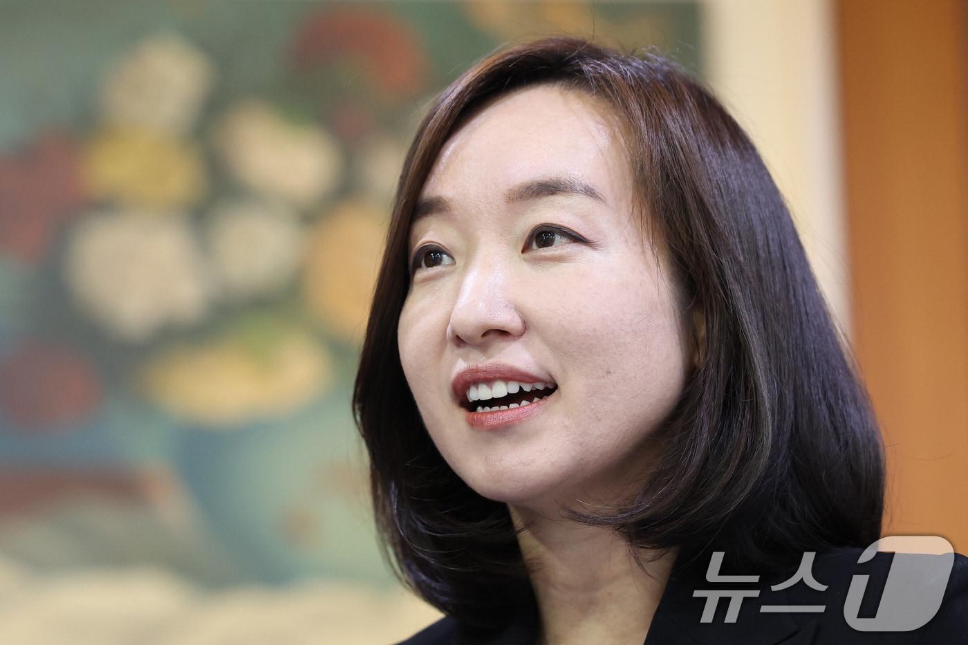 본문 이미지 - 전은수 더불어민주당 의원이 25일 서울 여의도 국회 의원회관에서 뉴스1과 인터뷰를 하고 있다. 2026.6.25 ⓒ 뉴스1 신웅수 기자