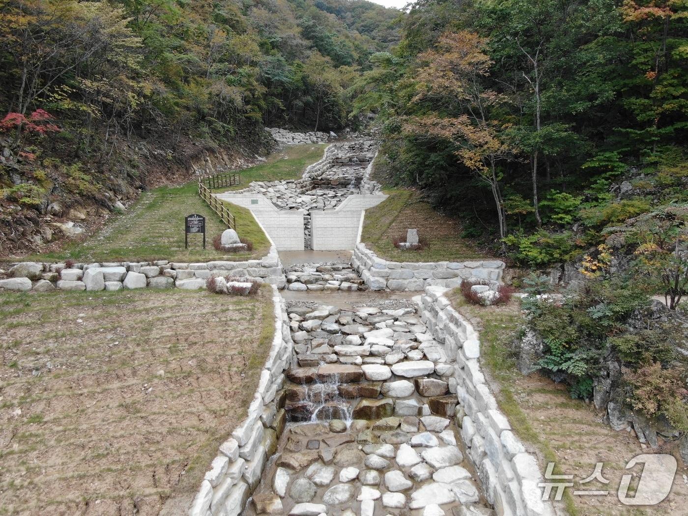 본문 이미지 - 동부지방산림청 관할 사방댐.(동부산림청 제공, 재판매 및 DB 금지) 2026.6.26/뉴스1