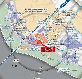 본문 이미지 - 이촌동 강변·강서아파트 위치도(서울시 제공) 뉴스1ⓒ news1  