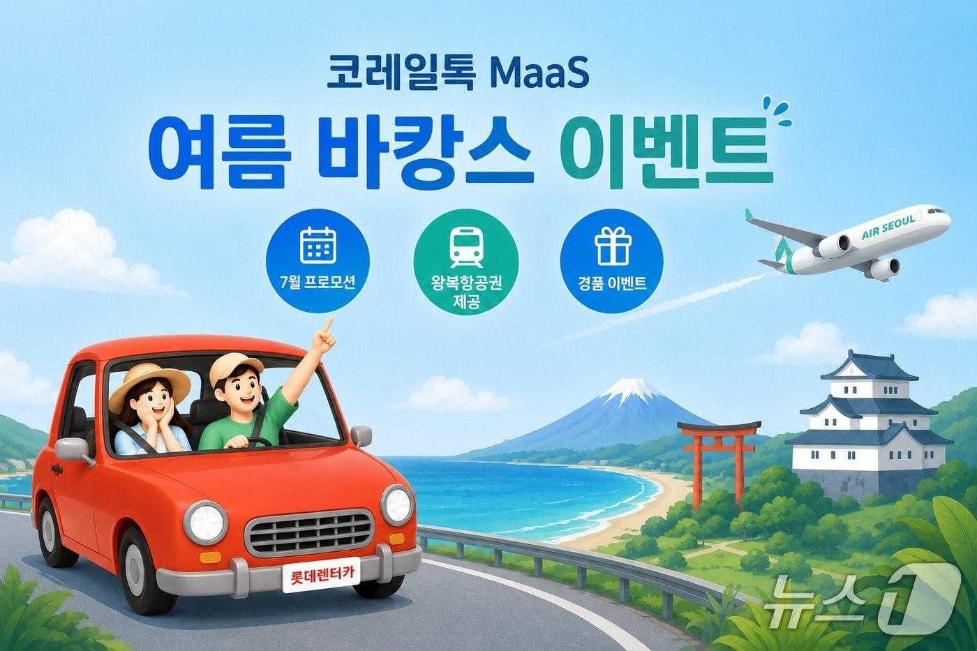 본문 이미지 - 코레일 Maas 이벤트 홍보물./뉴스1