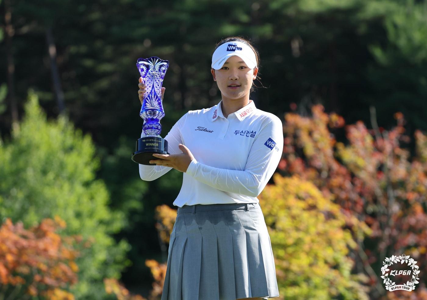 본문 이미지 - 올 시즌 KLPGA투어 상반기를 호령한 김민솔. (KLPGA 제공. 재판매 및 DB 금지)