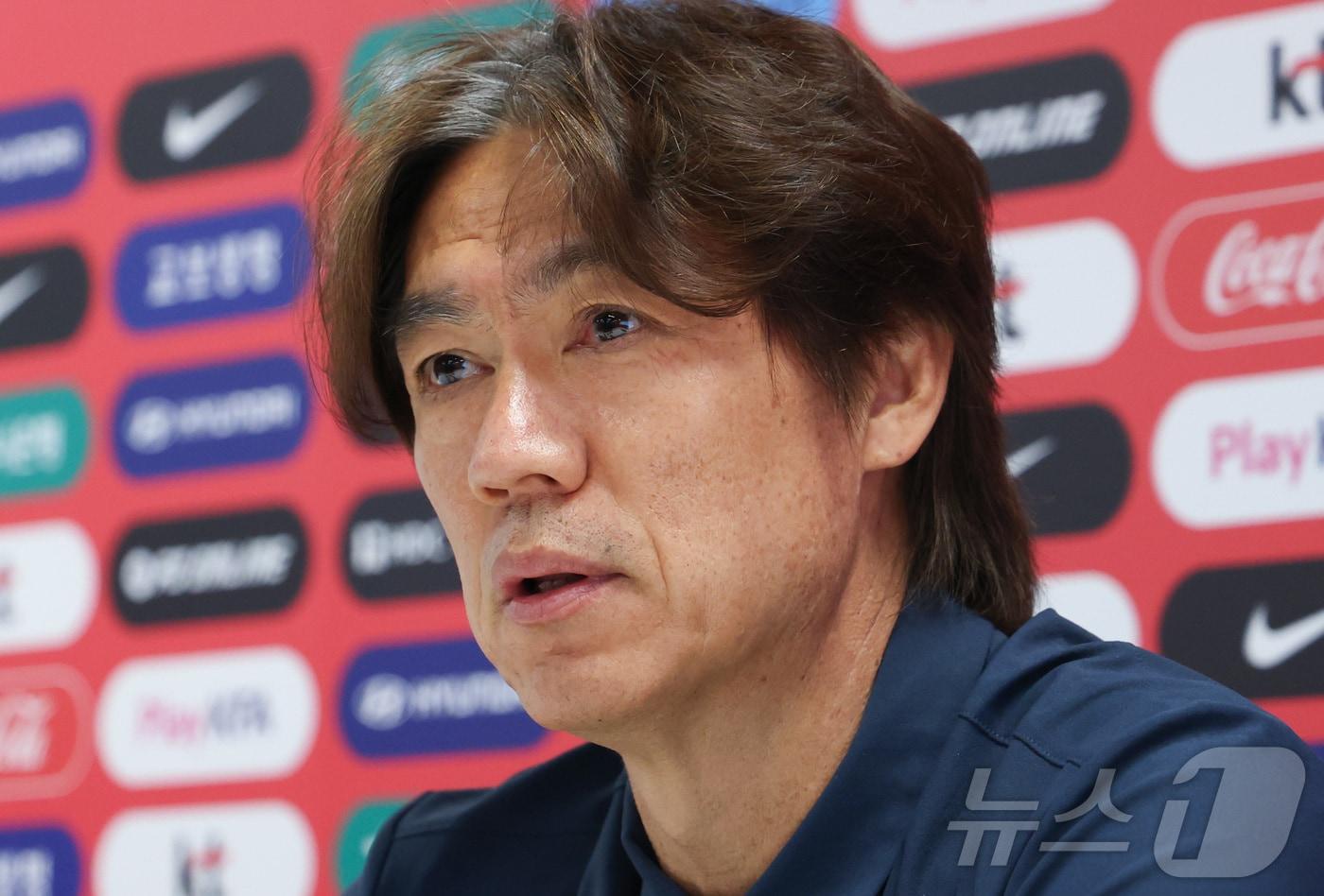 본문 이미지 - 홍명보 전 축구 국가대표팀 감독. ⓒ 뉴스1 박지혜 기자