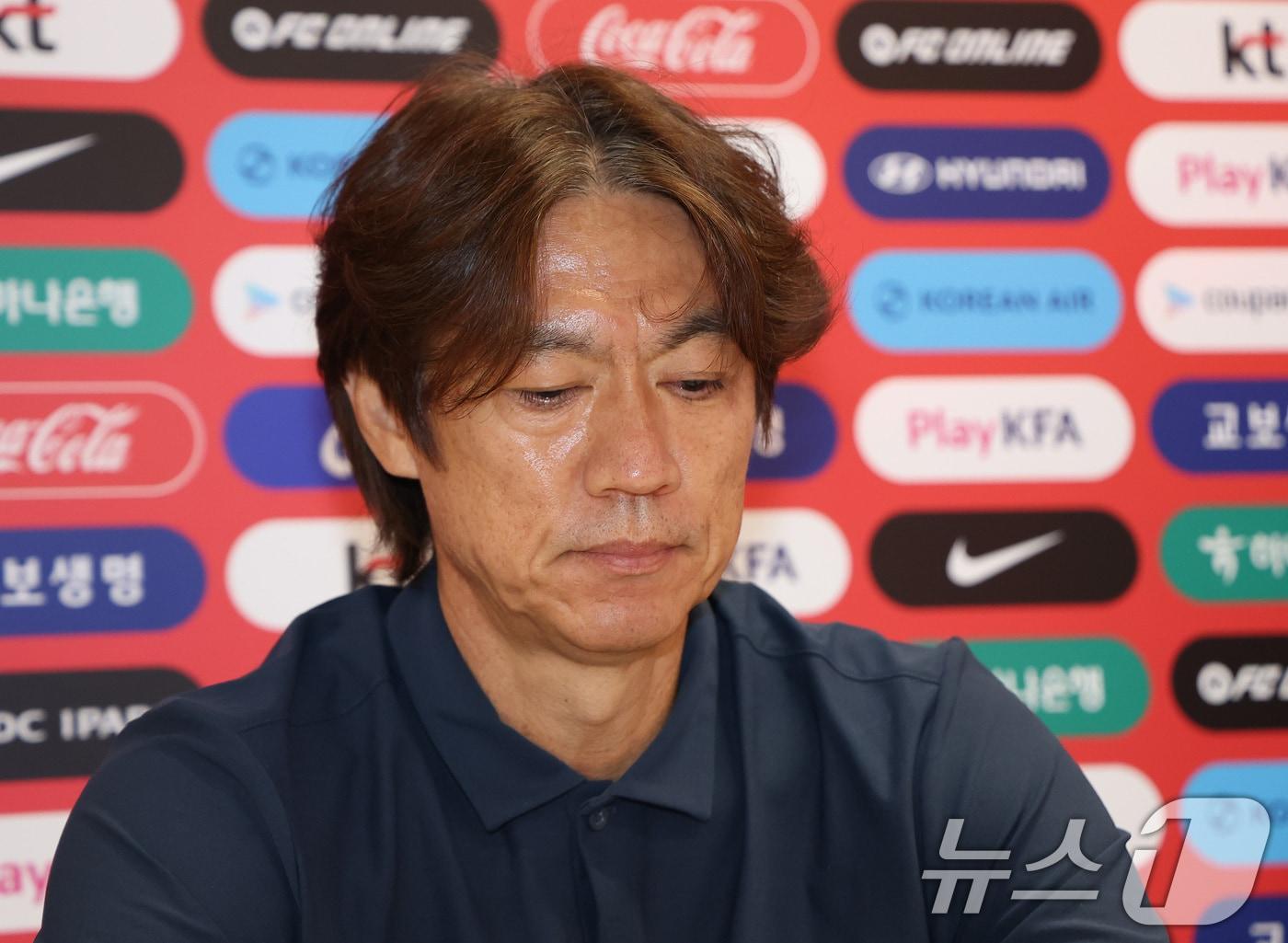 본문 이미지 - 홍명보 전 축구 국가대표팀 감독. 2026.6.29 ⓒ 뉴스1 박지혜 기자