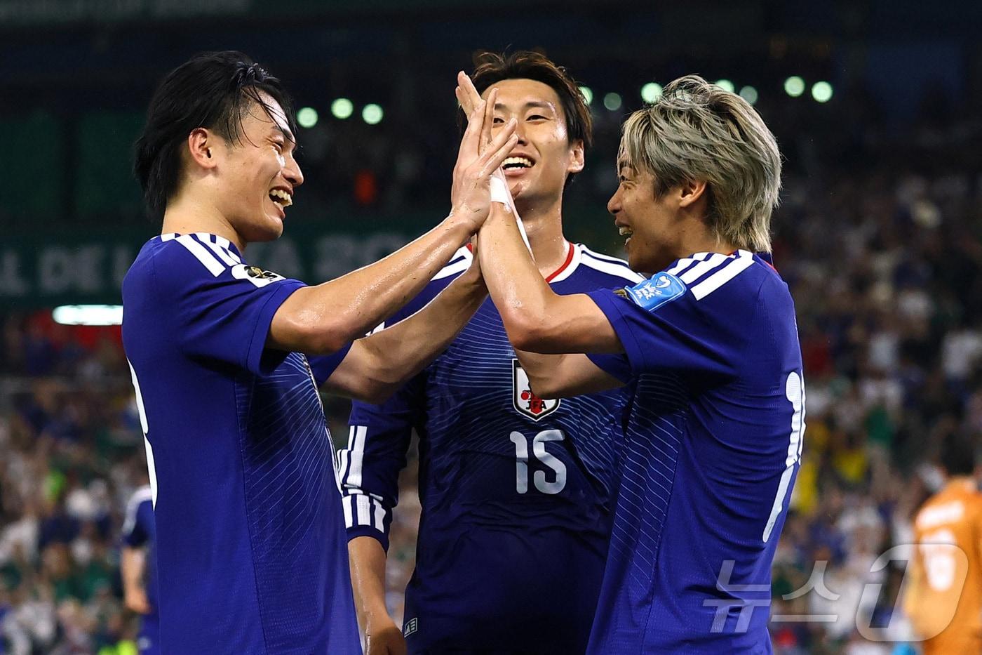 본문 이미지 - 일본은 2026 FIFA 브라질 월드컵 32강에 진출했다. ⓒ 로이터=뉴스1