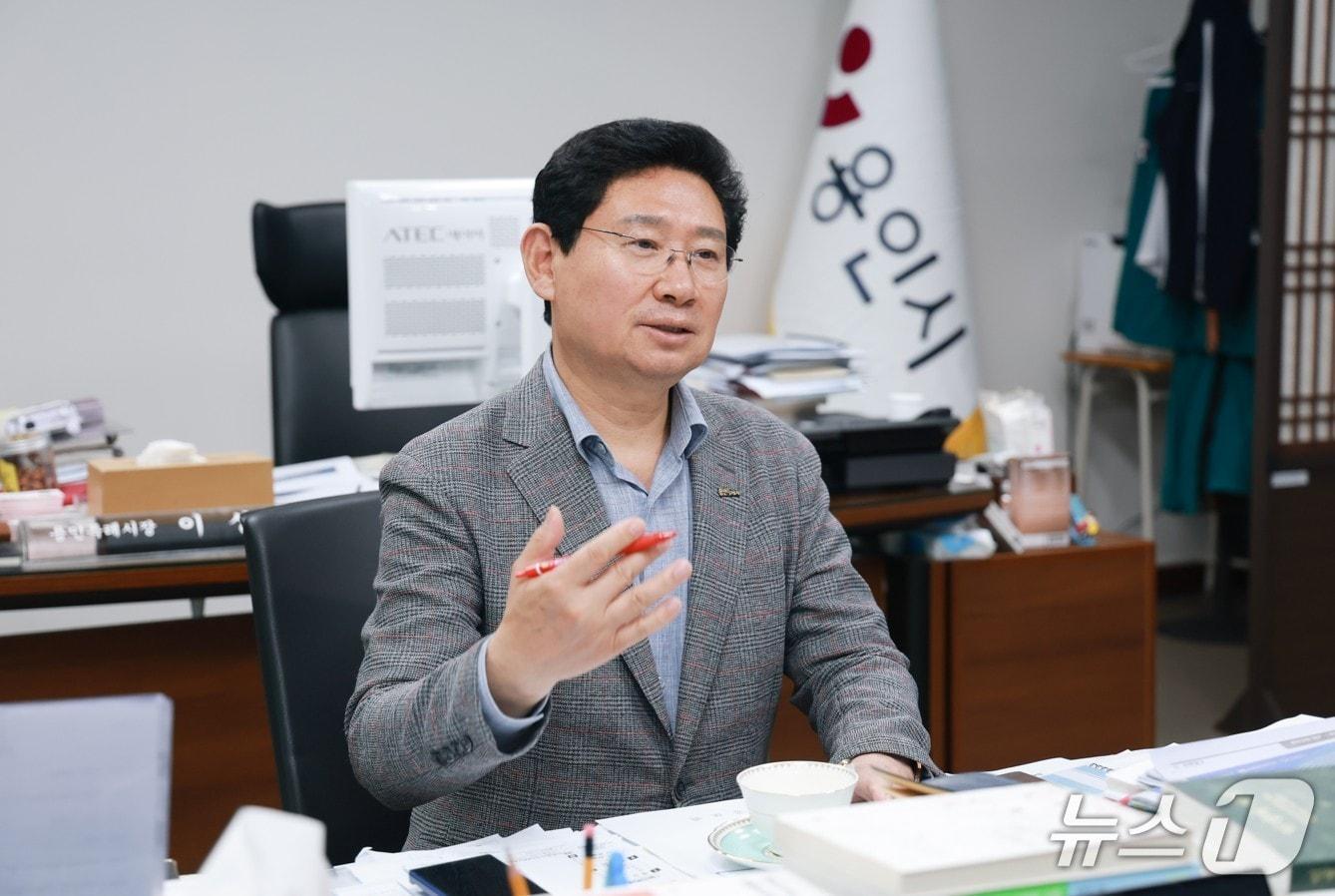 본문 이미지 - 이상일 용인시장.(용인시 제공)