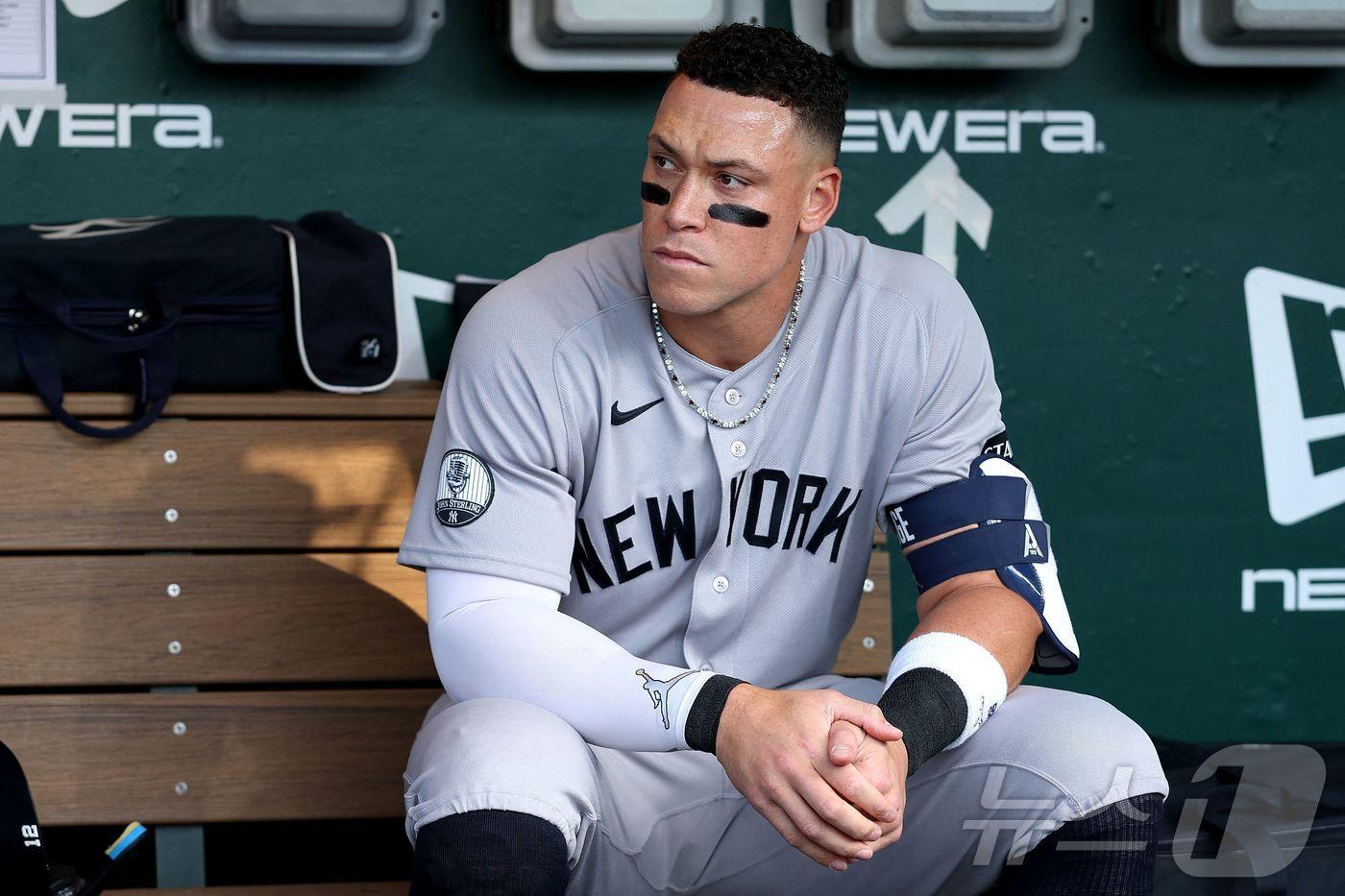 본문 이미지 - MLB 양키스 애런 저지. ⓒ AFP=뉴스1
