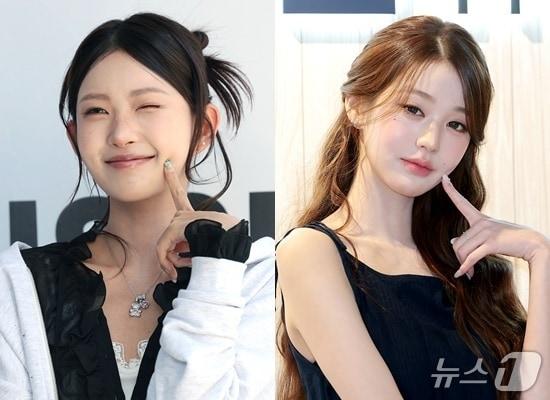 본문 이미지 - 최준희(왼쪽)와 장원영ⓒ 뉴스1
