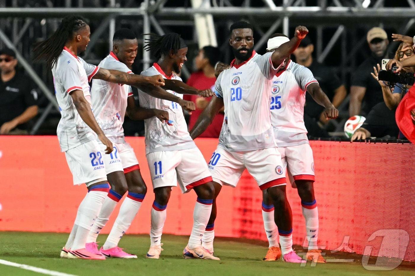 본문 이미지 - 아이티 축구대표팀 ⓒ AFP=뉴스1