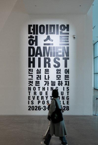 본문 이미지 - '데이미언 허스트: 진실은 없어 그러나 모든 것은 가능하지'전 전시 전경. (국립현대미술관 제공)