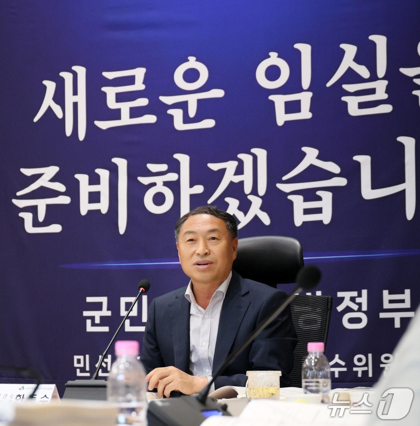 본문 이미지 - 1일 전북 임실군의 한득수호가 출범하면서 '뚝심 군정'에 관심이 쏠리고 있다.(임실군제공, 재판매 및 DB금지)2026.7.1/뉴스1