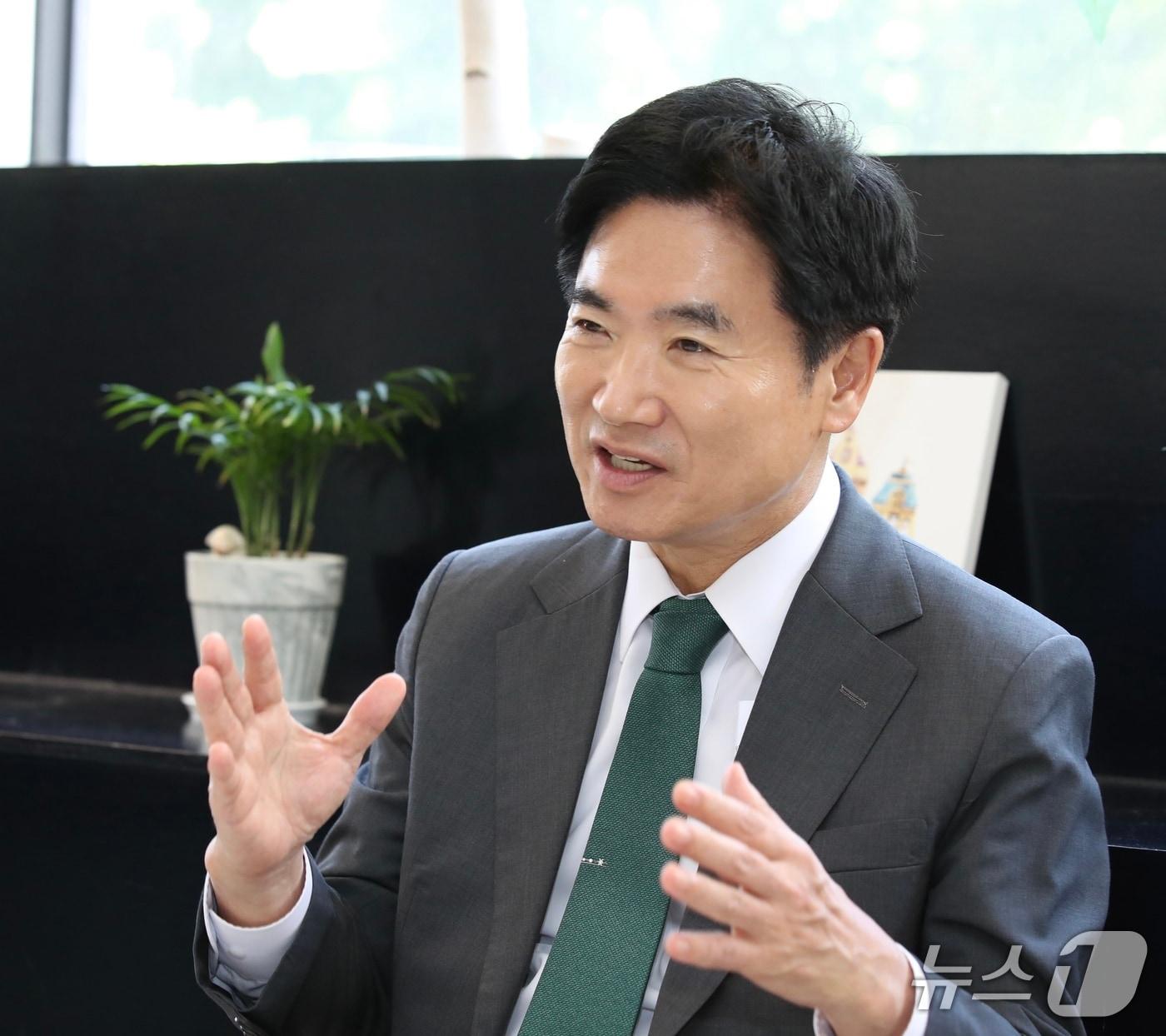 본문 이미지 - 김대중  전남광주통합특별시교육청 교육감 당선인/뉴스1