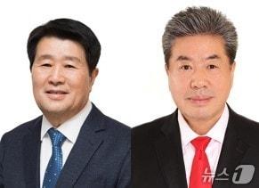 본문 이미지 - 인천 계양구청장 선거에 출마한 더불어민주당 박형우·국민의힘 이병택 후보