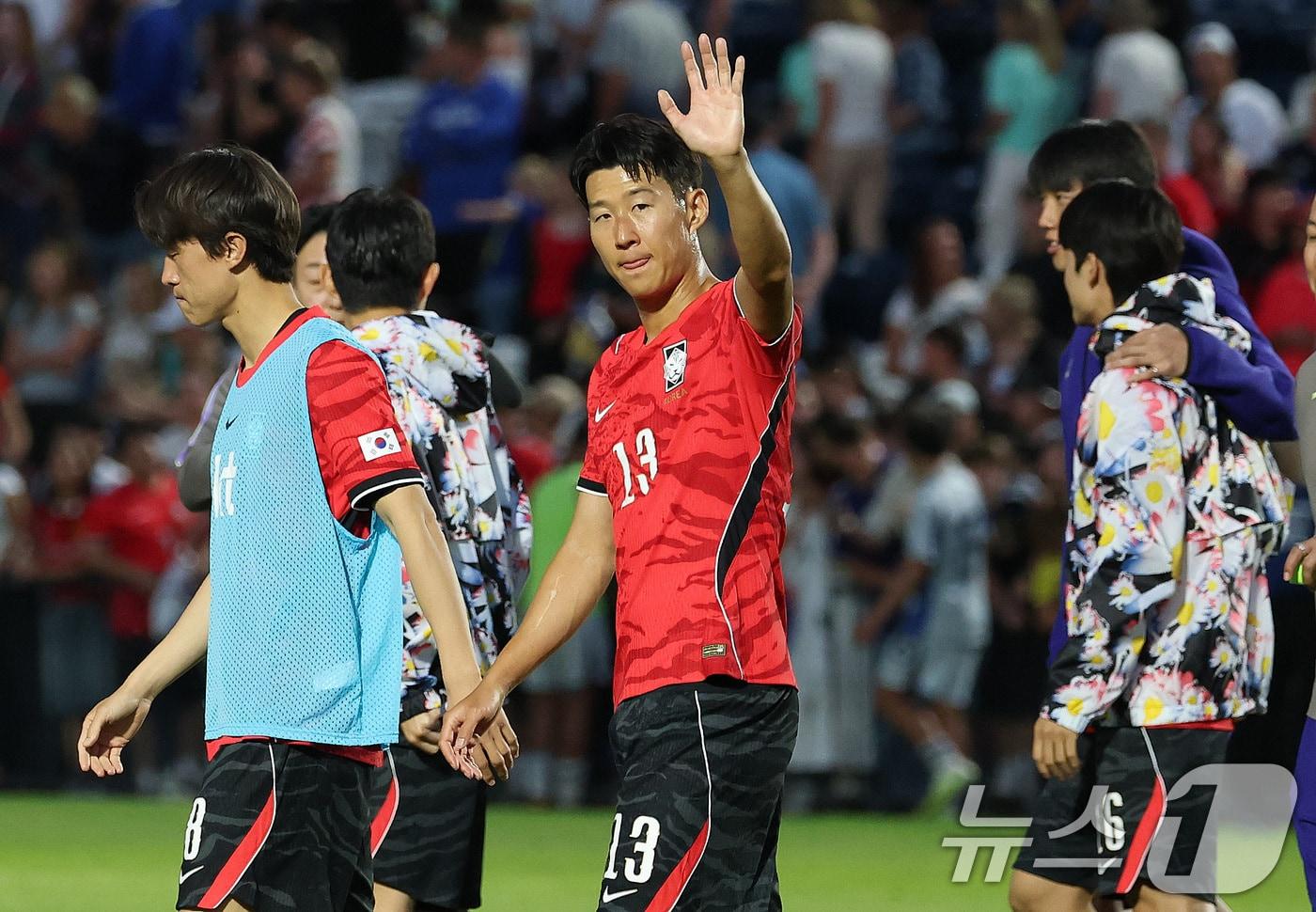 본문 이미지 - 대한민국 축구대표팀 손흥민. 2026.6.4 ⓒ 뉴스1 임세영 기자