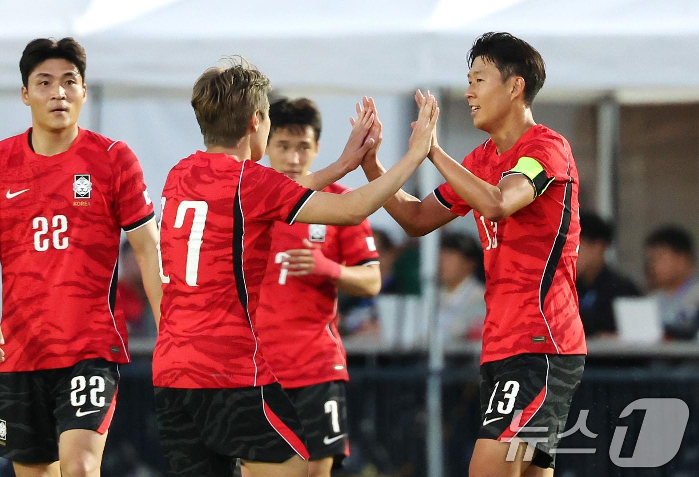 본문 이미지 - 대한민국 축구대표팀이 10월 베네수엘라 ,우즈베키스탄과 맞붙는다. 2026.6.4 ⓒ 뉴스1 임세영 기자