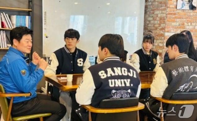 본문 이미지 - 구자열 민선 9기 강원 원주시장 당선인. (구자열 당선인 측 제공. 재판매 및 DB금지) 2026.6.4/뉴스1